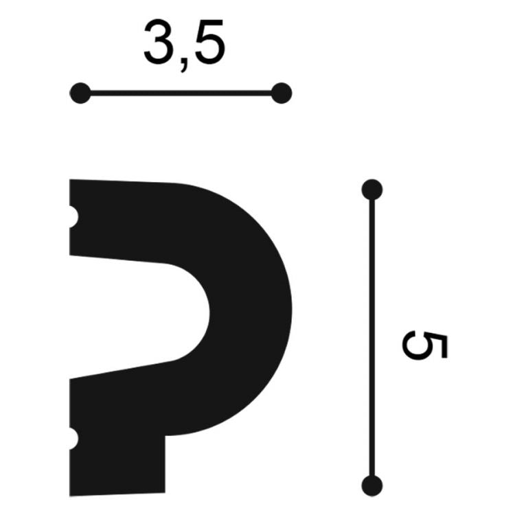 P8060 - Listwa ścienna ORAC