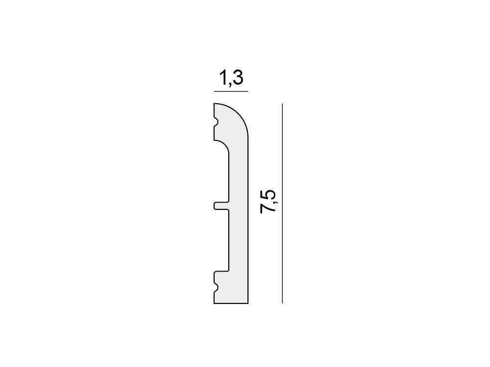 SX183F - Listwa typu flex ORAC