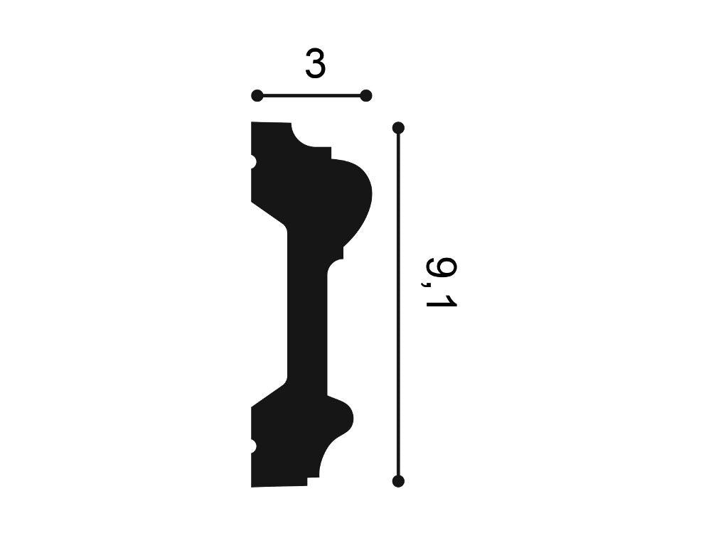 P9010F - Listwa typu flex ORAC