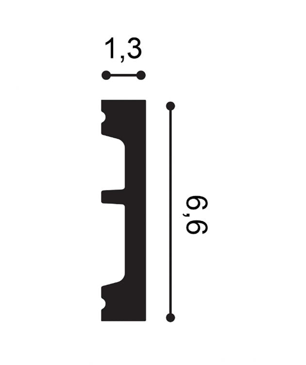 SX157F - Listwa typu flex ORAC