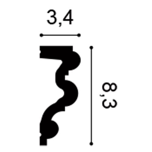 P4025 - Listwa ścienna ORAC