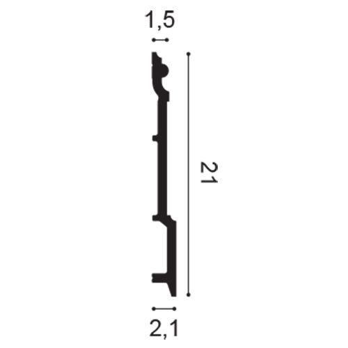 SX191 - Listwa przypodłogowa ORAC