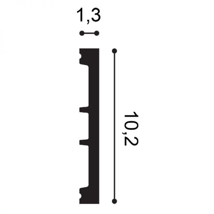 SX163F - Listwa typu flex ORAC