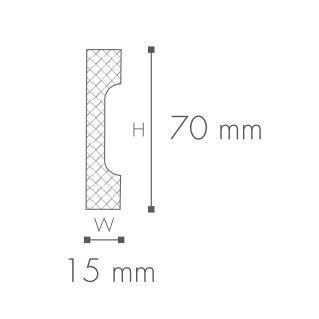 WD2 - Listwa przysufitowa NMC