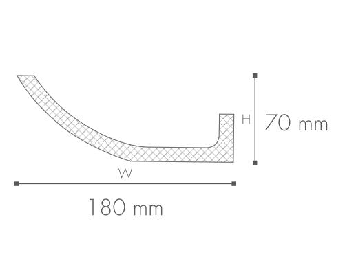 WT4 - Listwa przysufitowa NMC
