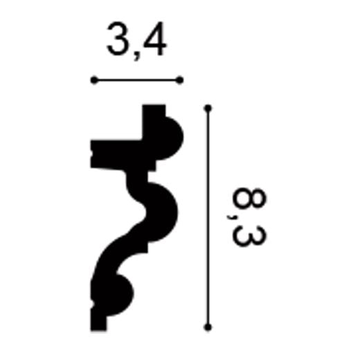 C324 - Listwa przysufitowa ORAC