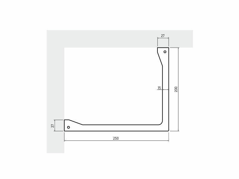 L2 - Listwa przysufitowa NMC