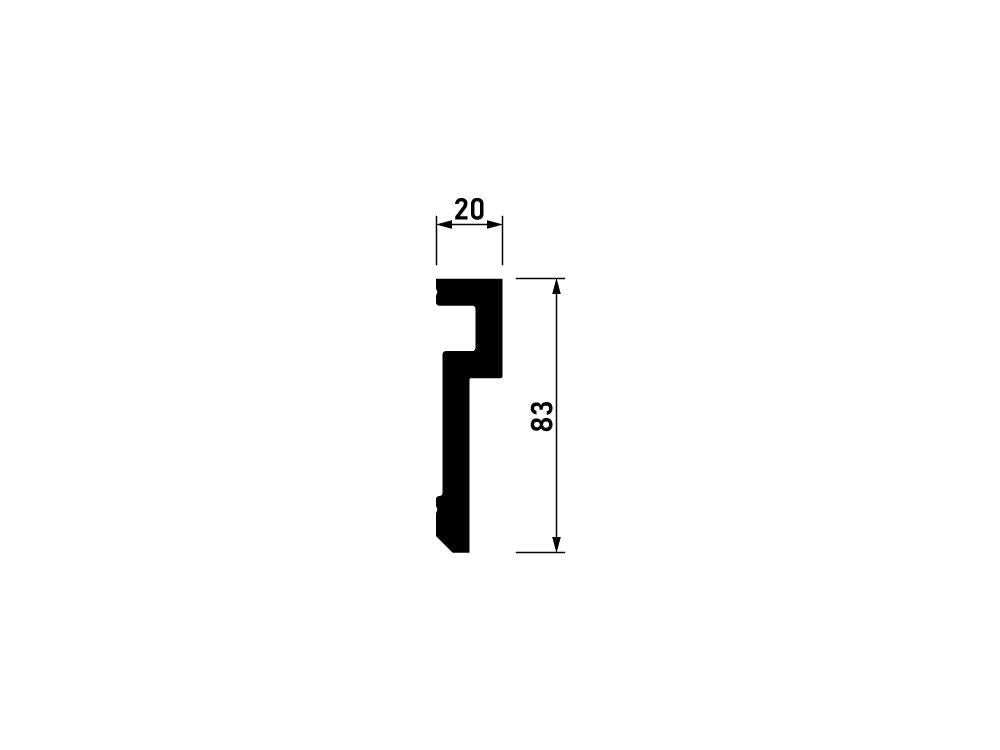 PX198F - Listwa typu flex ORAC
