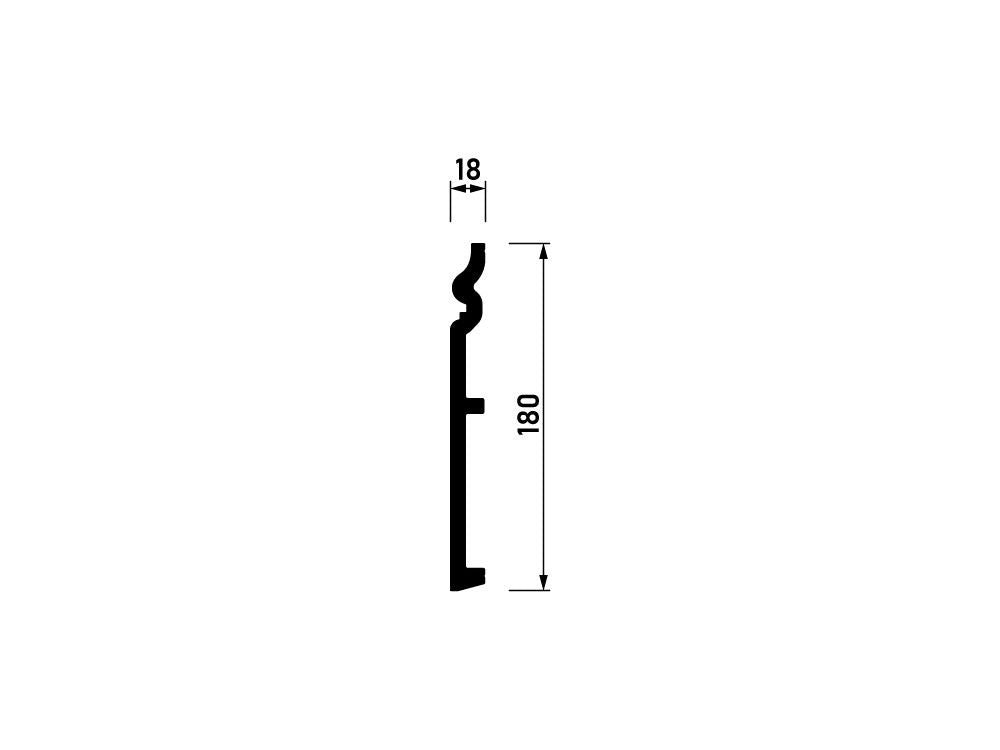 SX206 - Listwa przypodłogowa ORAC