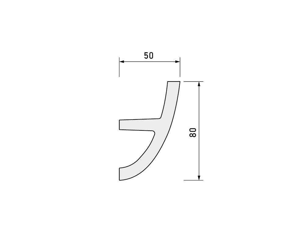 C373F - Listwa przysufitowa ORAC