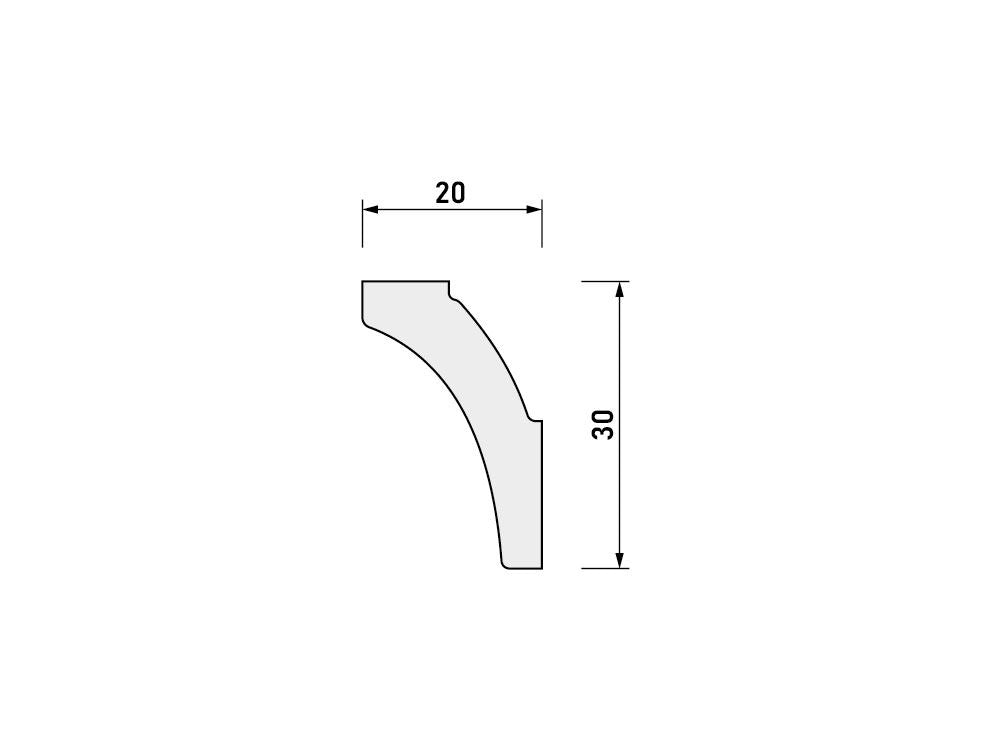 WT8 - Listwa przysufitowa NMC