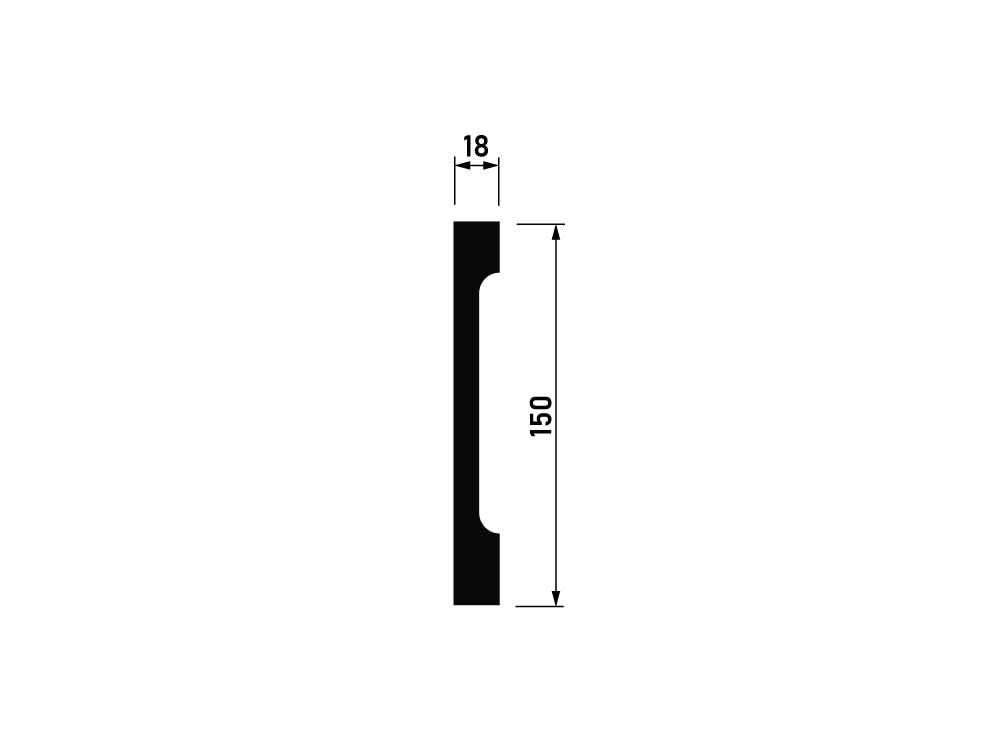 FD15S - Listwa przypodłogowa NMC