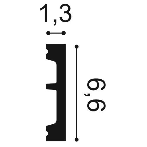 DX157-2300 - Listwa ścienna ORAC