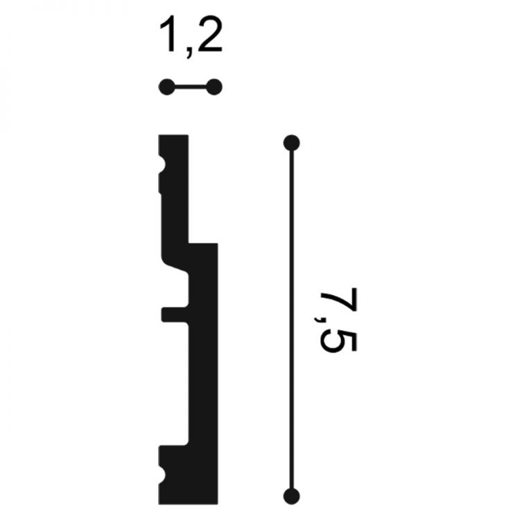 SX187F - Listwa typu flex ORAC