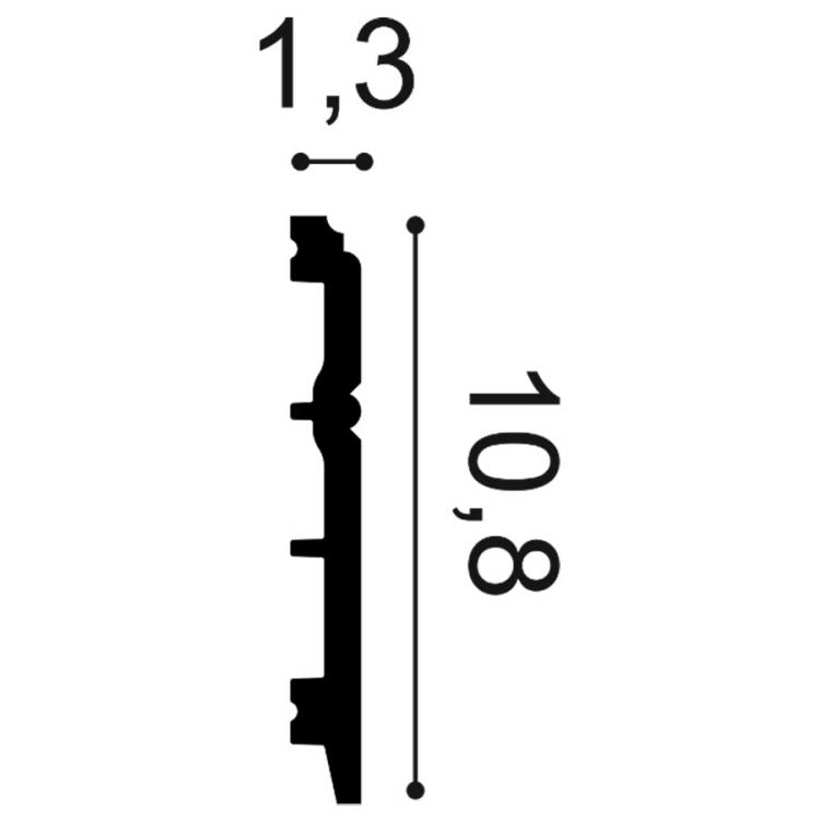 SX105F - Listwa typu flex ORAC