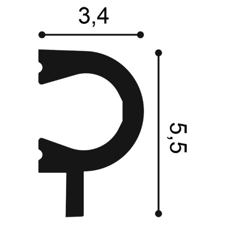 PX169 - Listwa ścienna ORAC