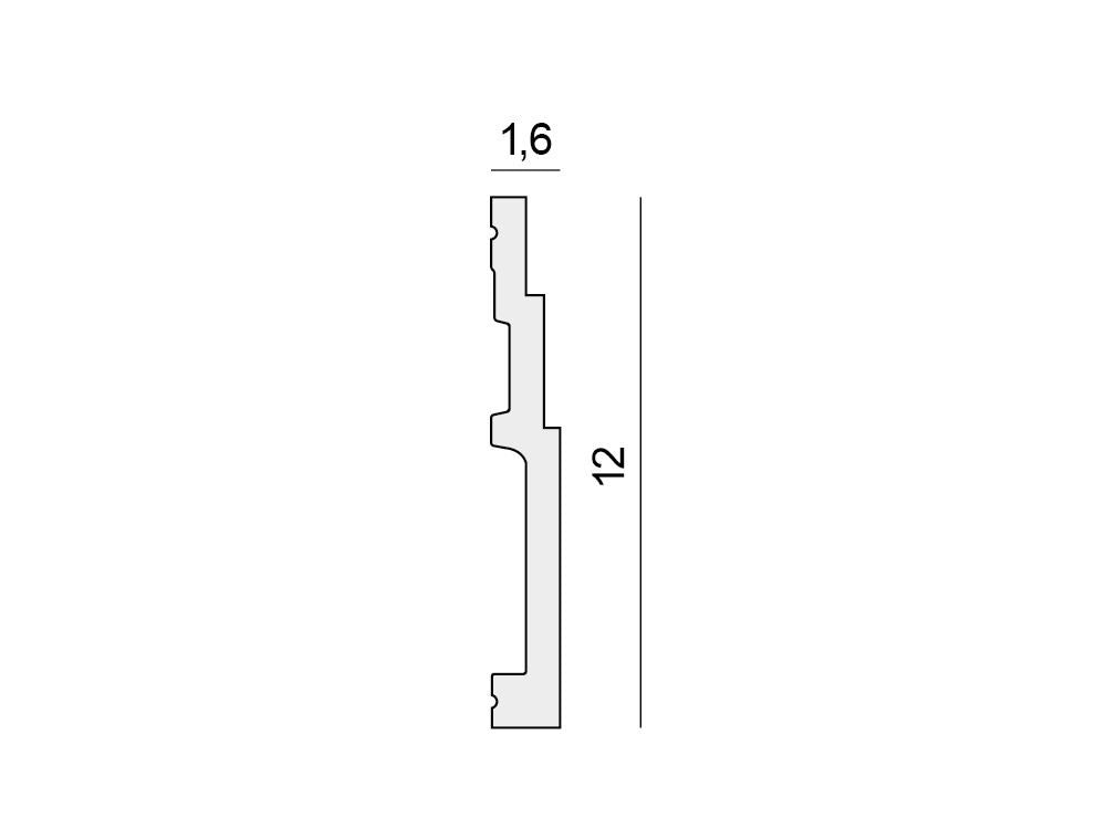 SX180F - Listwa typu flex ORAC