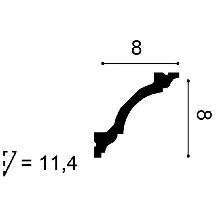 C213F - Listwa typu flex ORAC