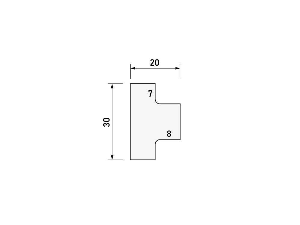 T40 - Listwa przysufitowa NMC