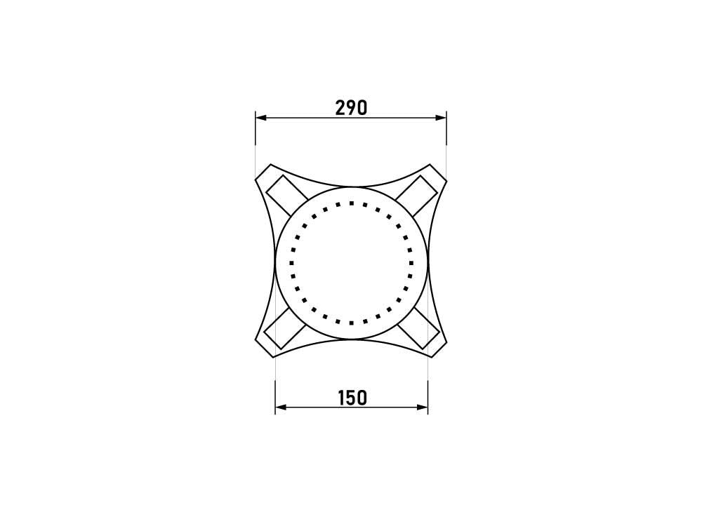 C1000-2W - Element dekoracyjny MARDOM