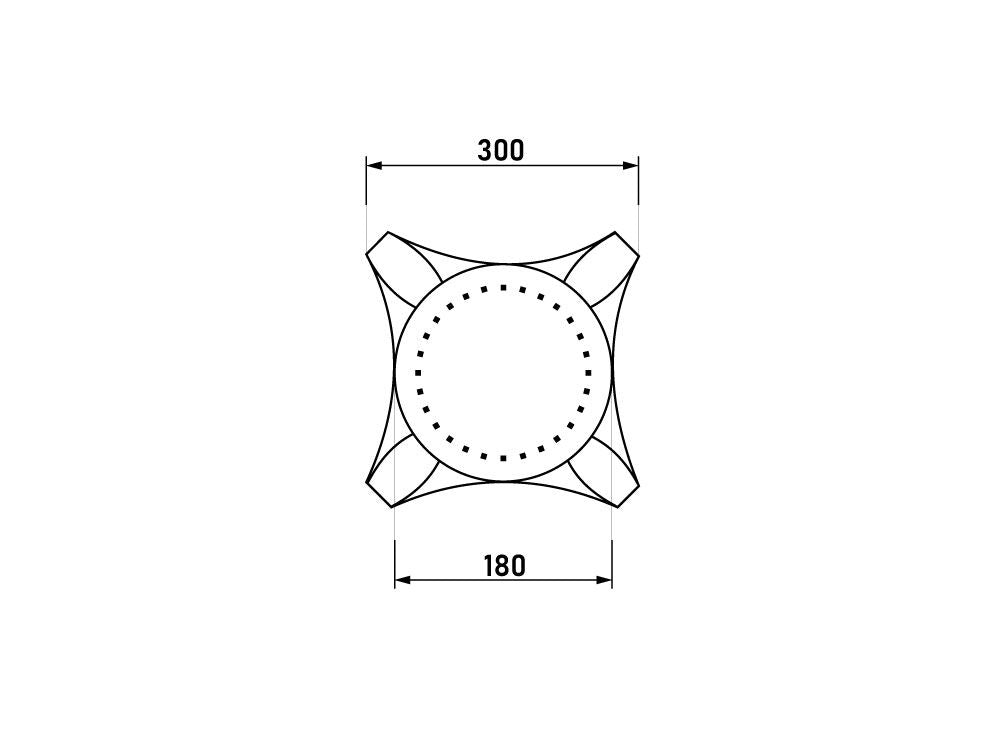 C1000-1W - Element dekoracyjny MARDOM