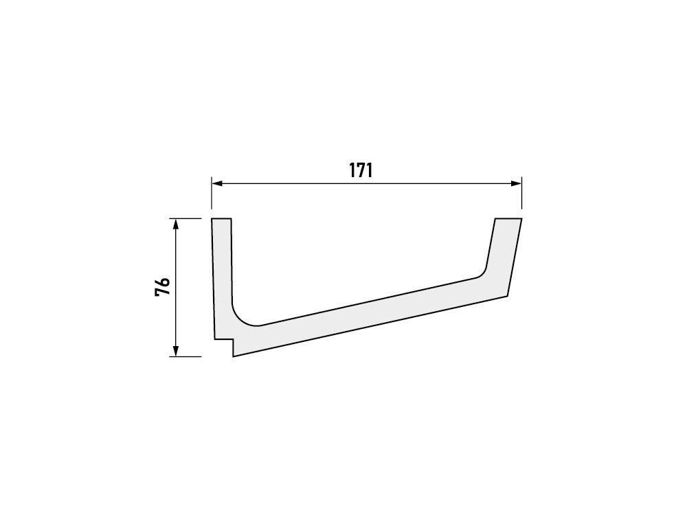 C352 - Listwa przysufitowa ORAC