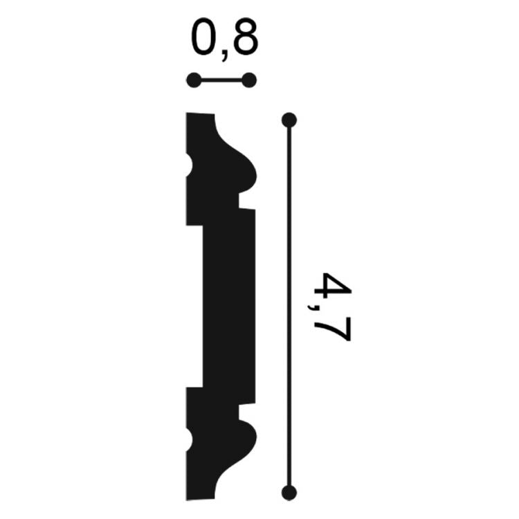 PX144F - Listwa ścienna ORAC