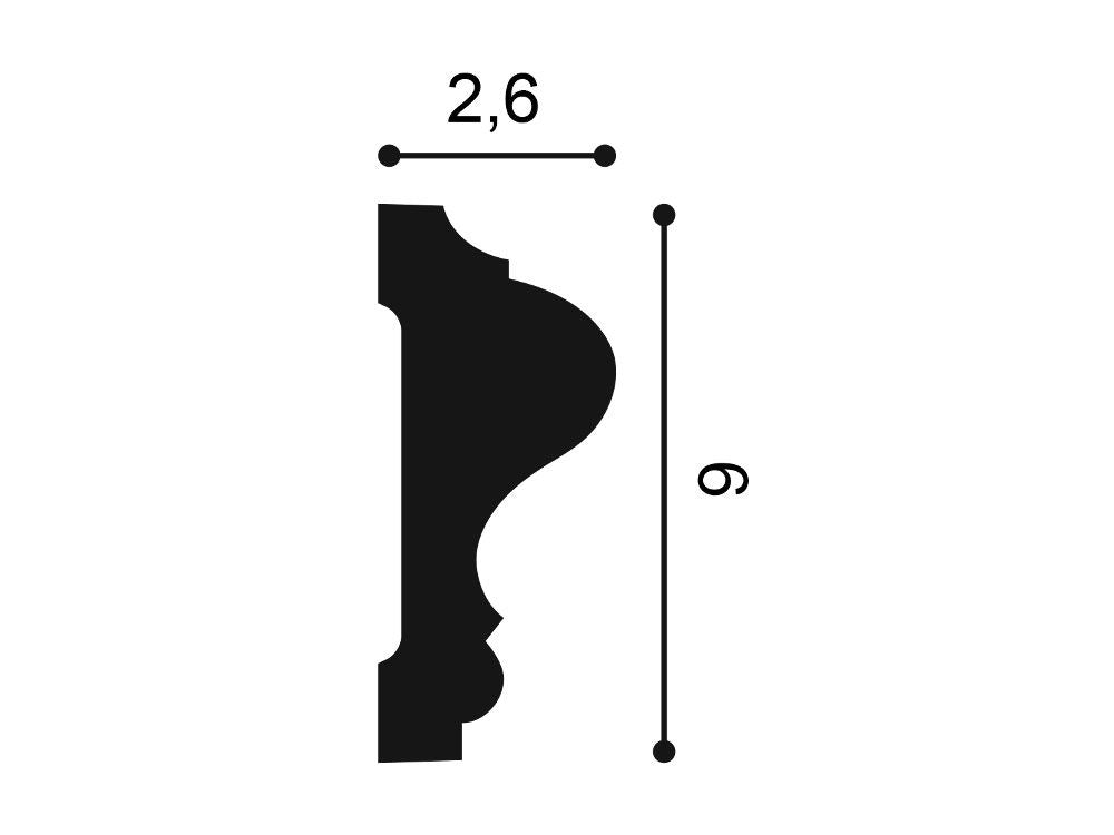 P8020F - Listwa typu flex ORAC