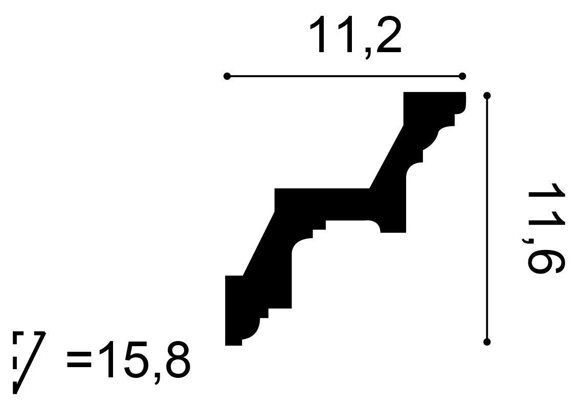 C211 - Listwa przysufitowa ORAC