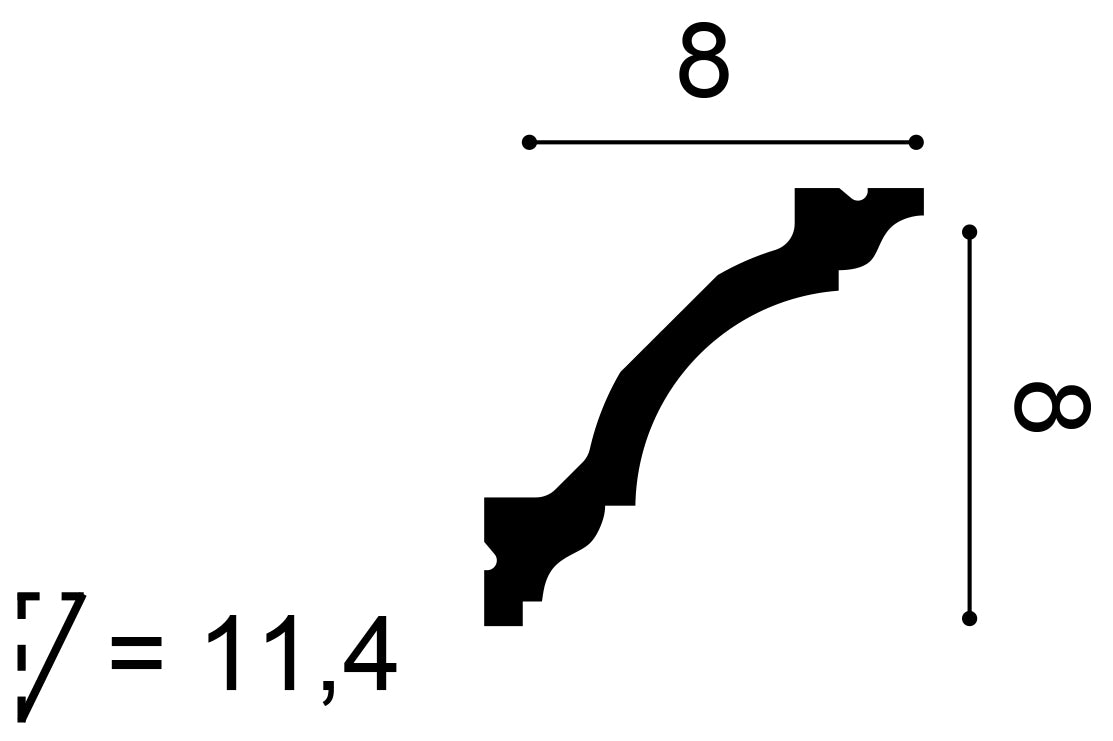C213 - Listwa przysufitowa ORAC