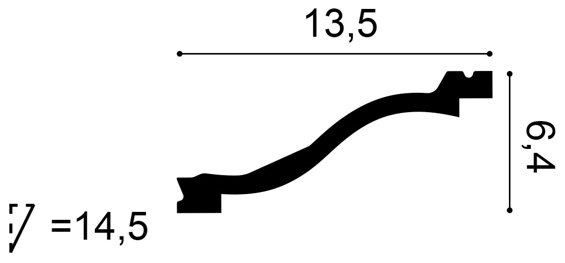 C331 - Listwa przysufitowa ORAC