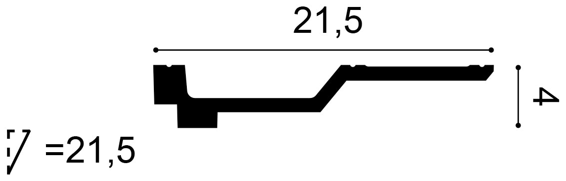 C354 - Listwa przysufitowa ORAC