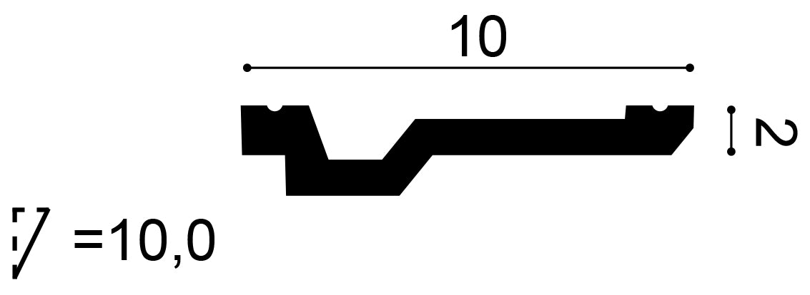 C356 - Listwa przysufitowa ORAC
