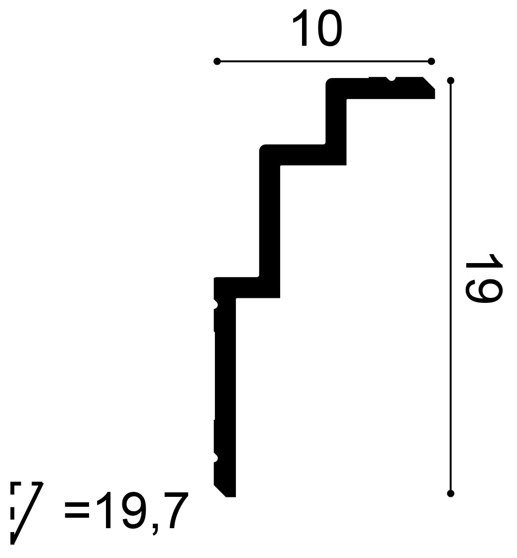 C392 - Listwa przysufitowa ORAC