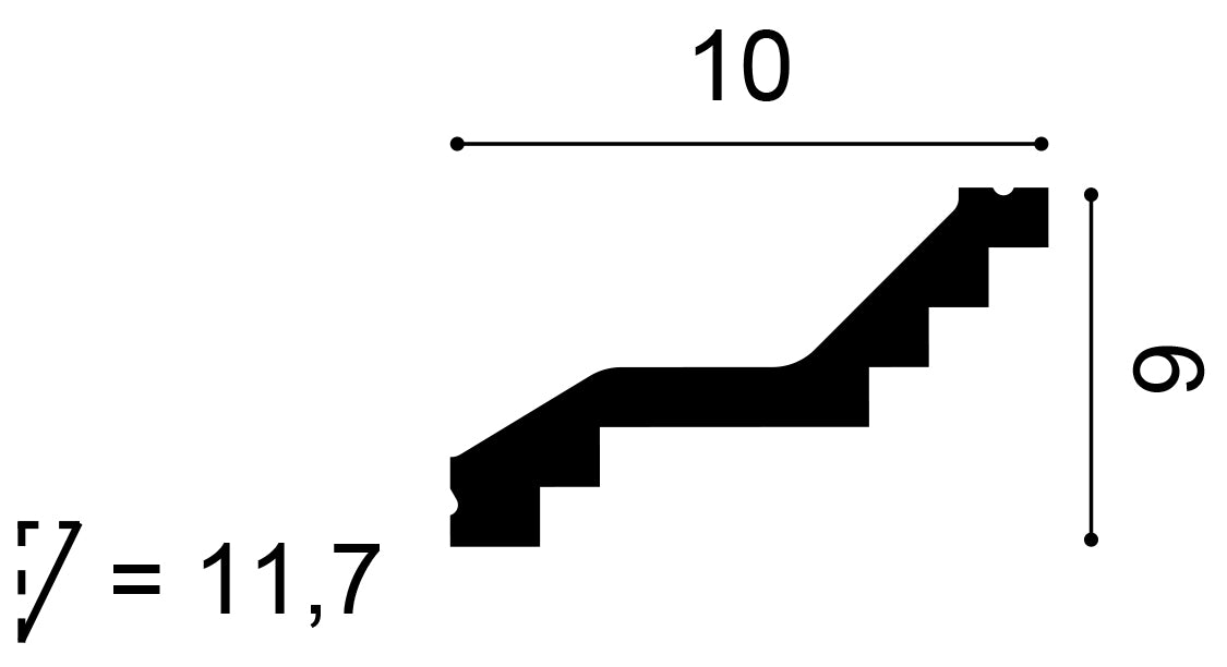 C400 - Listwa przysufitowa ORAC