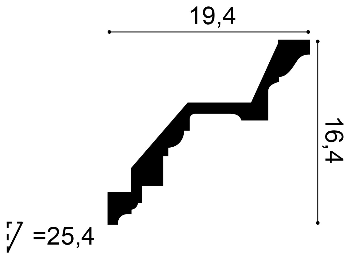 C422 - Listwa przysufitowa ORAC