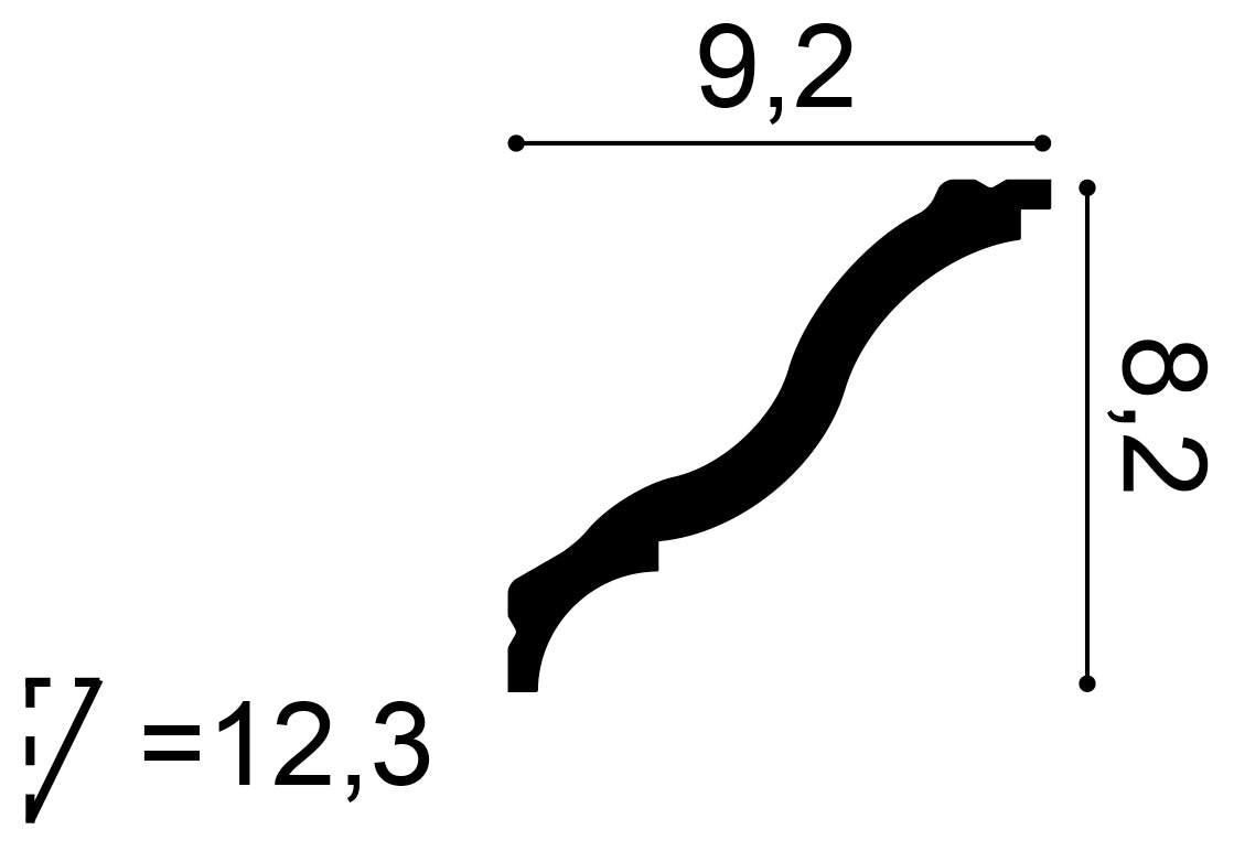 CB503N - Listwa przysufitowa ORAC