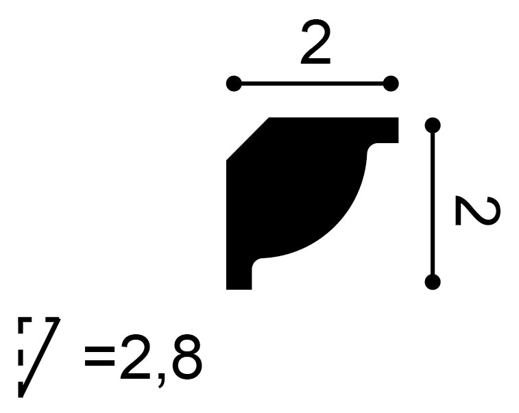 CX132 - Listwa przysufitowa ORAC