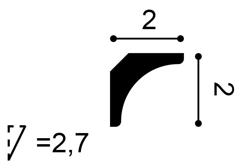 CX133 - Listwa przysufitowa ORAC