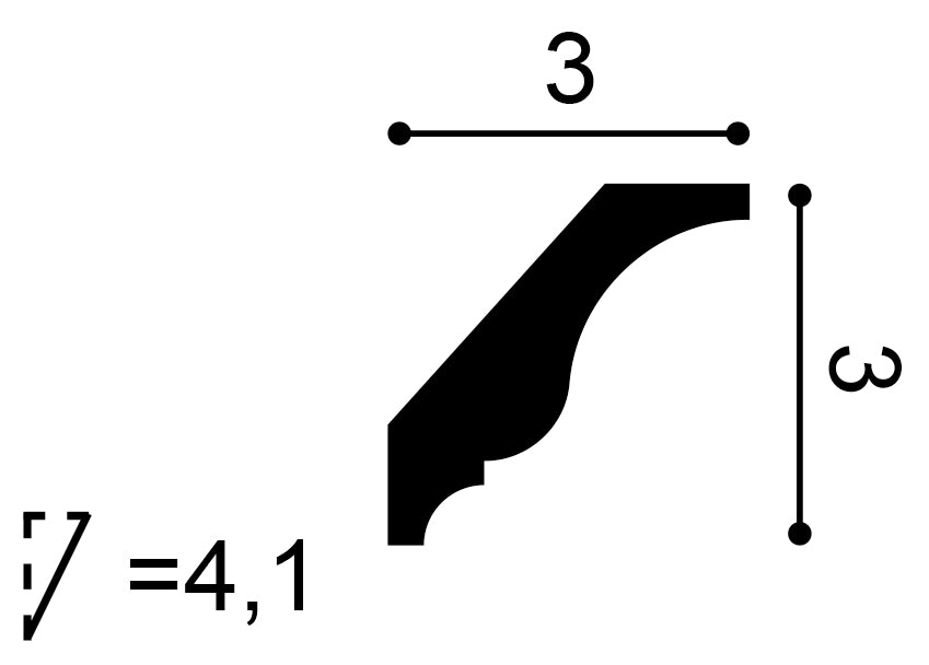 CX154 - Listwa przysufitowa ORAC