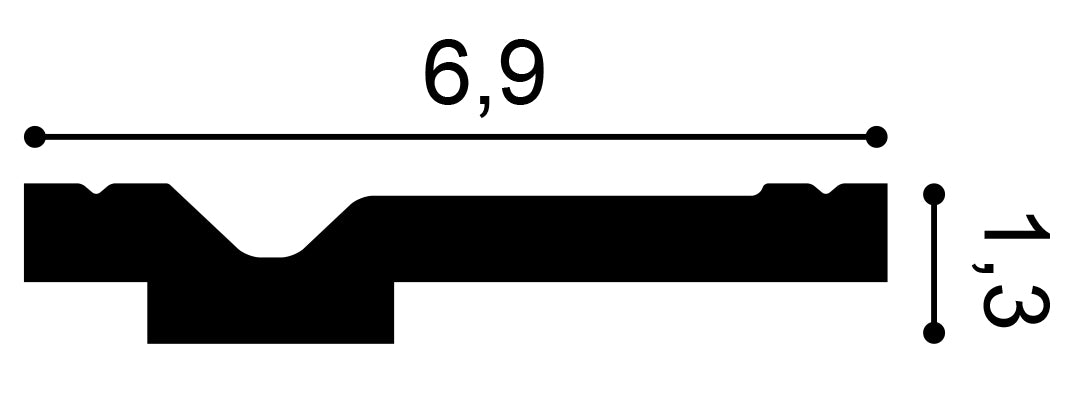CX161 - Listwa przysufitowa ORAC