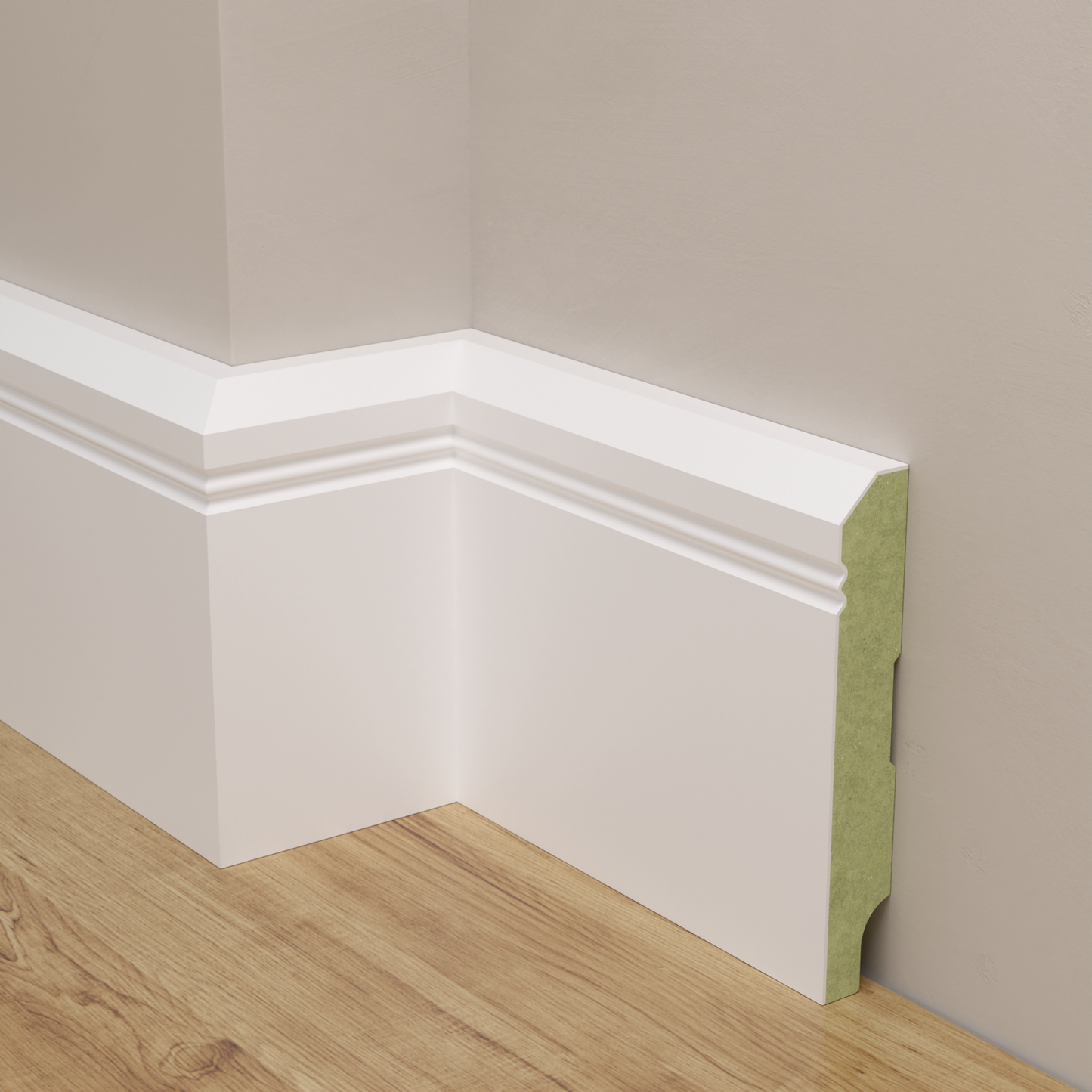 Profil 10 - Listwa przypodłogowa MDF