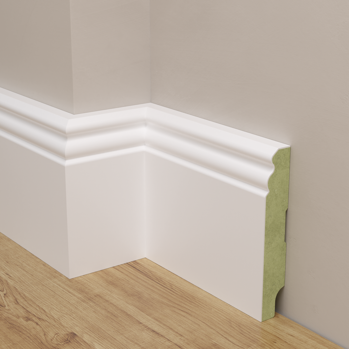 Profil 27 - Listwa przypodłogowa MDF