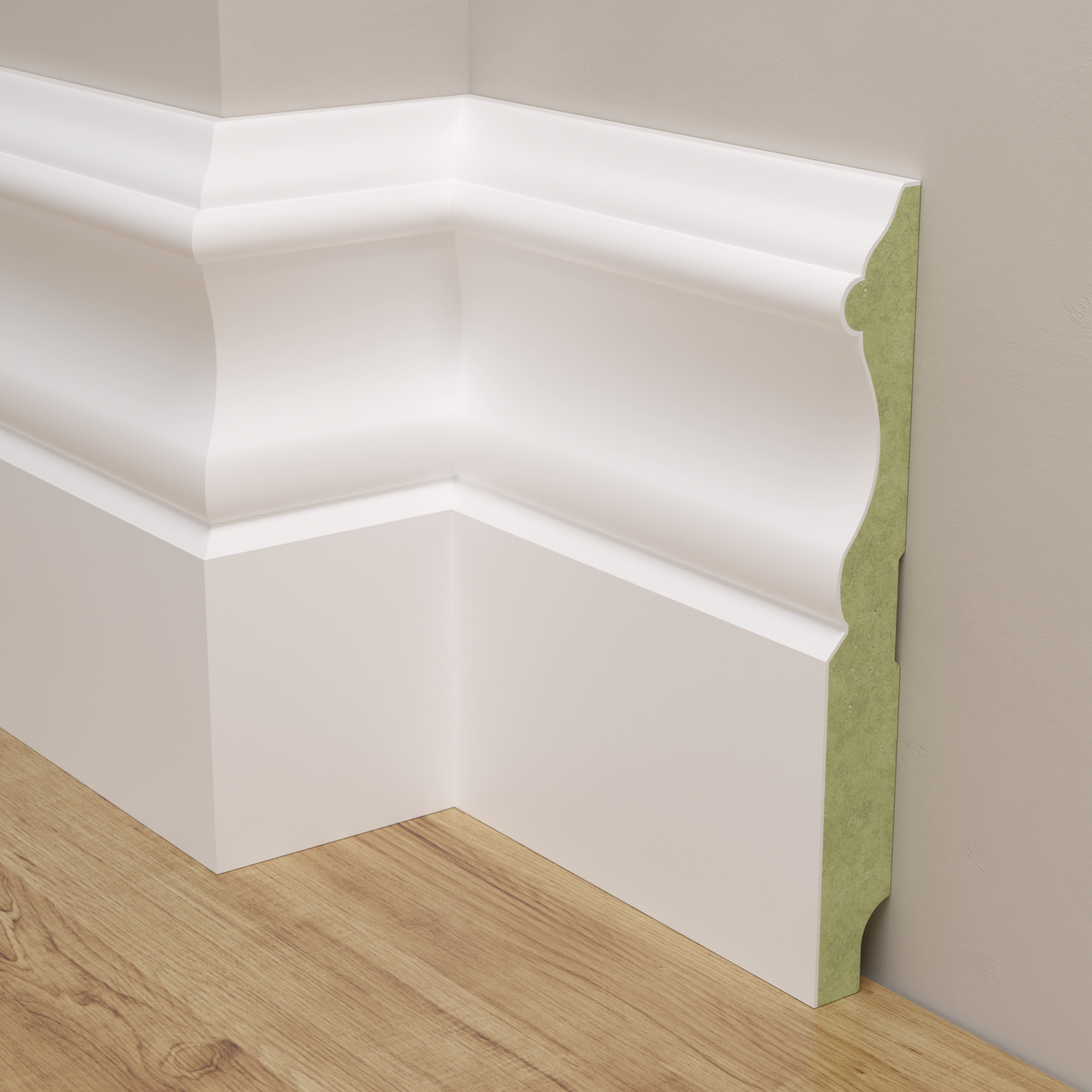 Profil 30 - Listwa przypodłogowa MDF