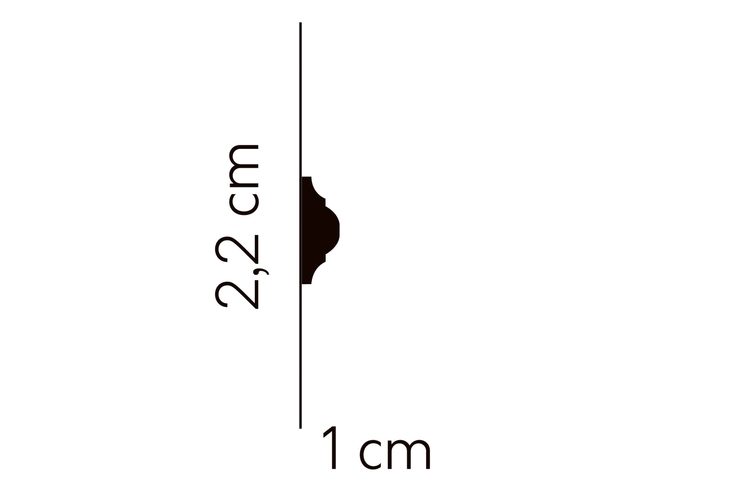 MD003 - Listwa ścienna MARDOM