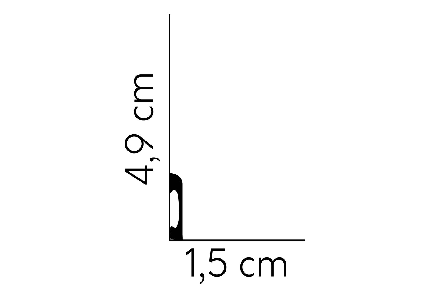 MD004 - Listwa przypodłogowa MARDOM
