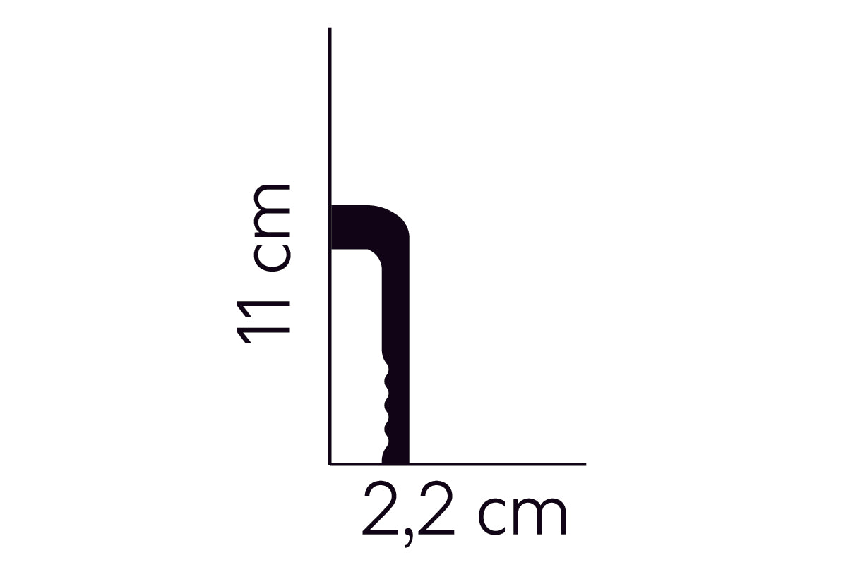 MD005 - Listwa przypodłogowa MARDOM