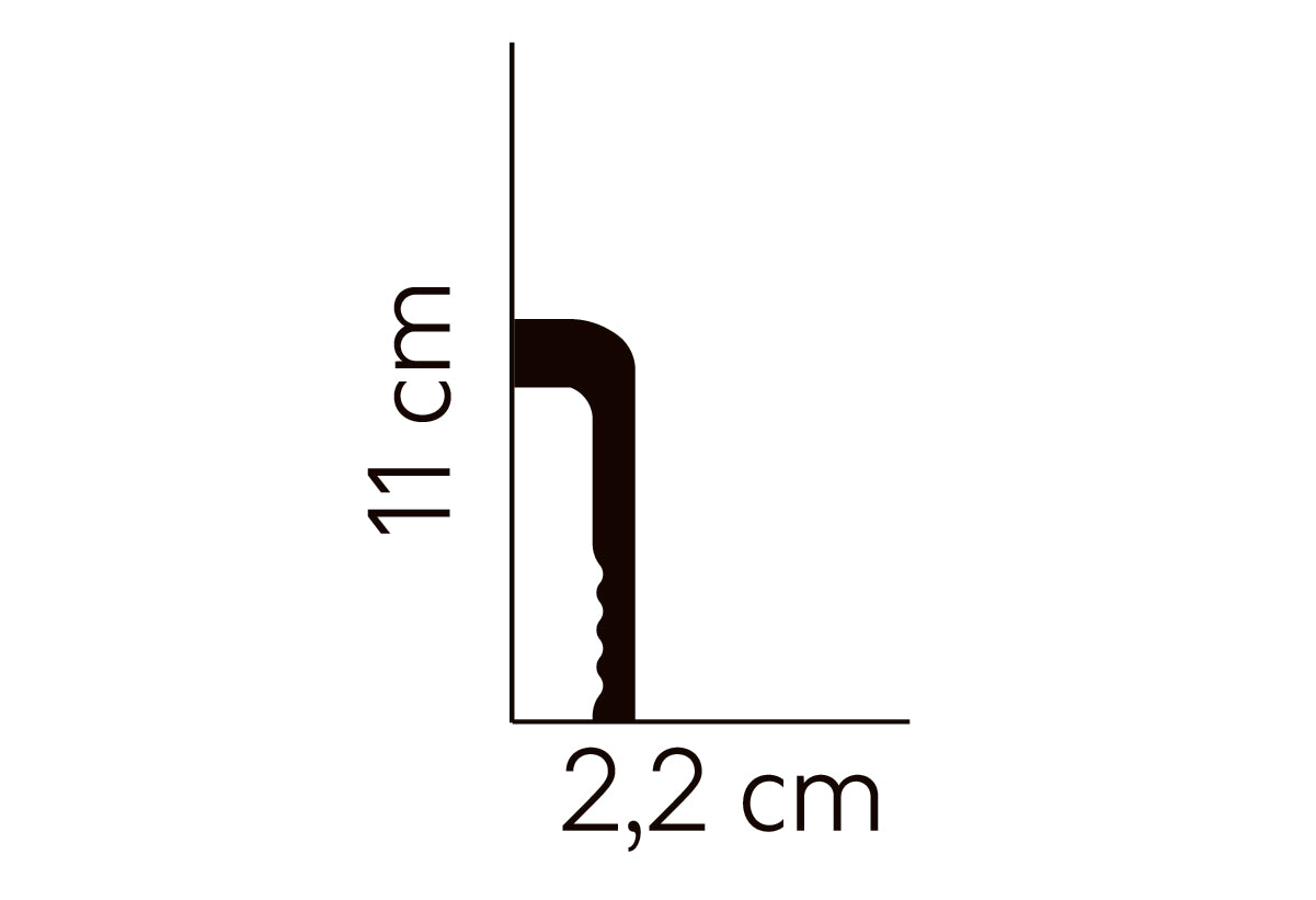 MD005 - Listwa przypodłogowa MARDOM
