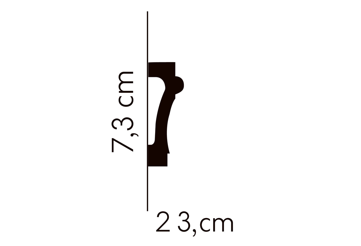 MD007 - Listwa ścienna MARDOM