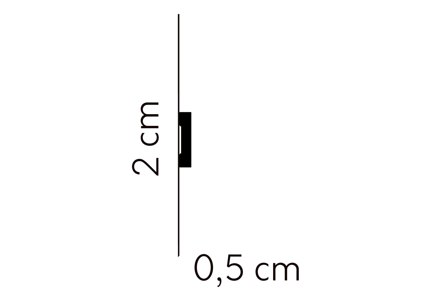MD012 - Listwa ścienna MARDOM